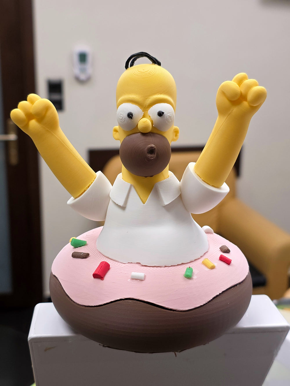 Homer Simpson Donut Chaos Figure