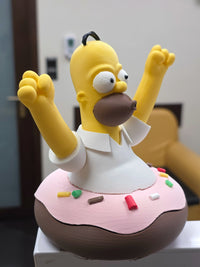 Homer Simpson Donut Chaos Figure