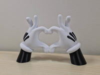 Mickey Hands Heart Decor