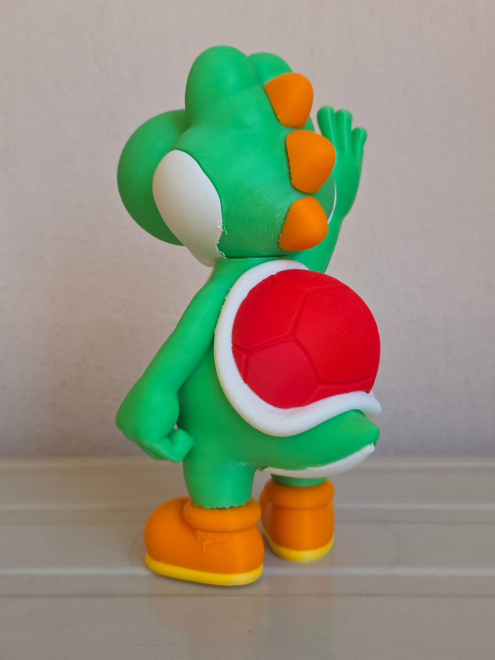 Waving Yoshi Figure
