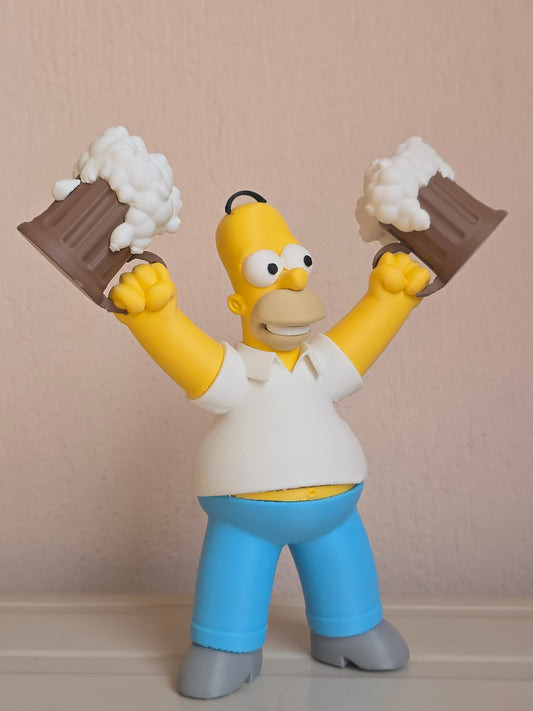 Homer Simpson Beer Mug Figure