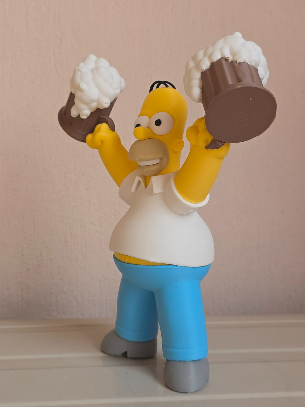 Homer Simpson Beer Mug Figure