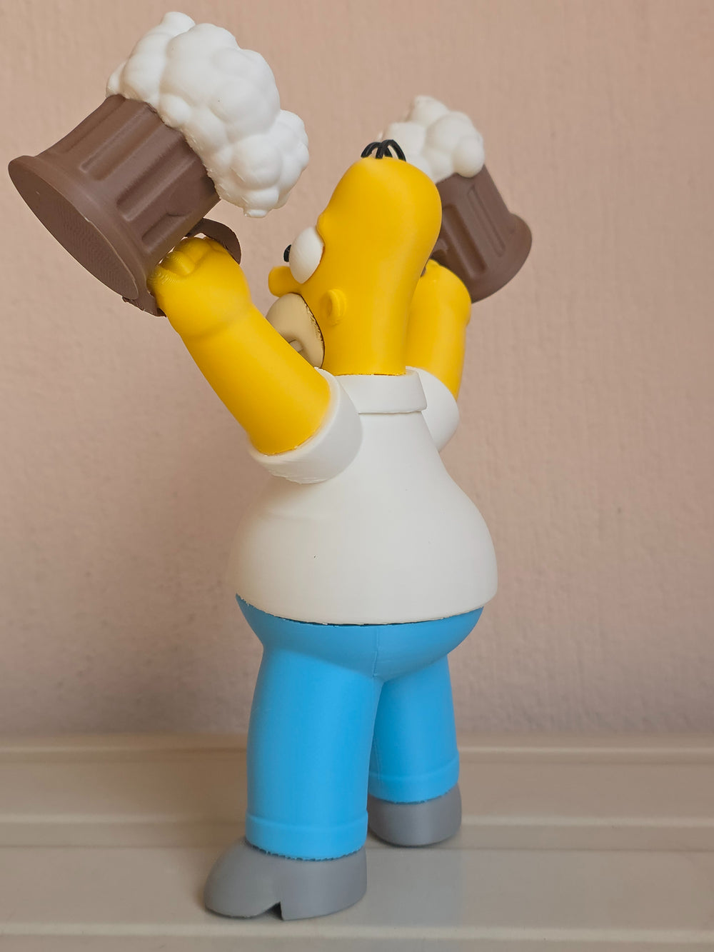 Homer Simpson Beer Mug Figure