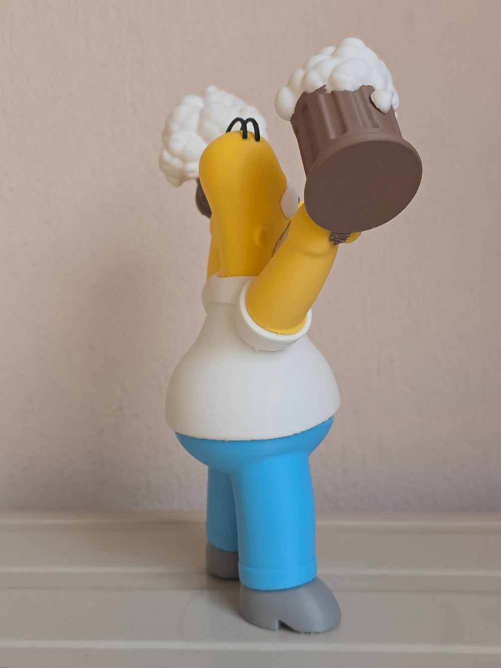 Homer Simpson Beer Mug Figure