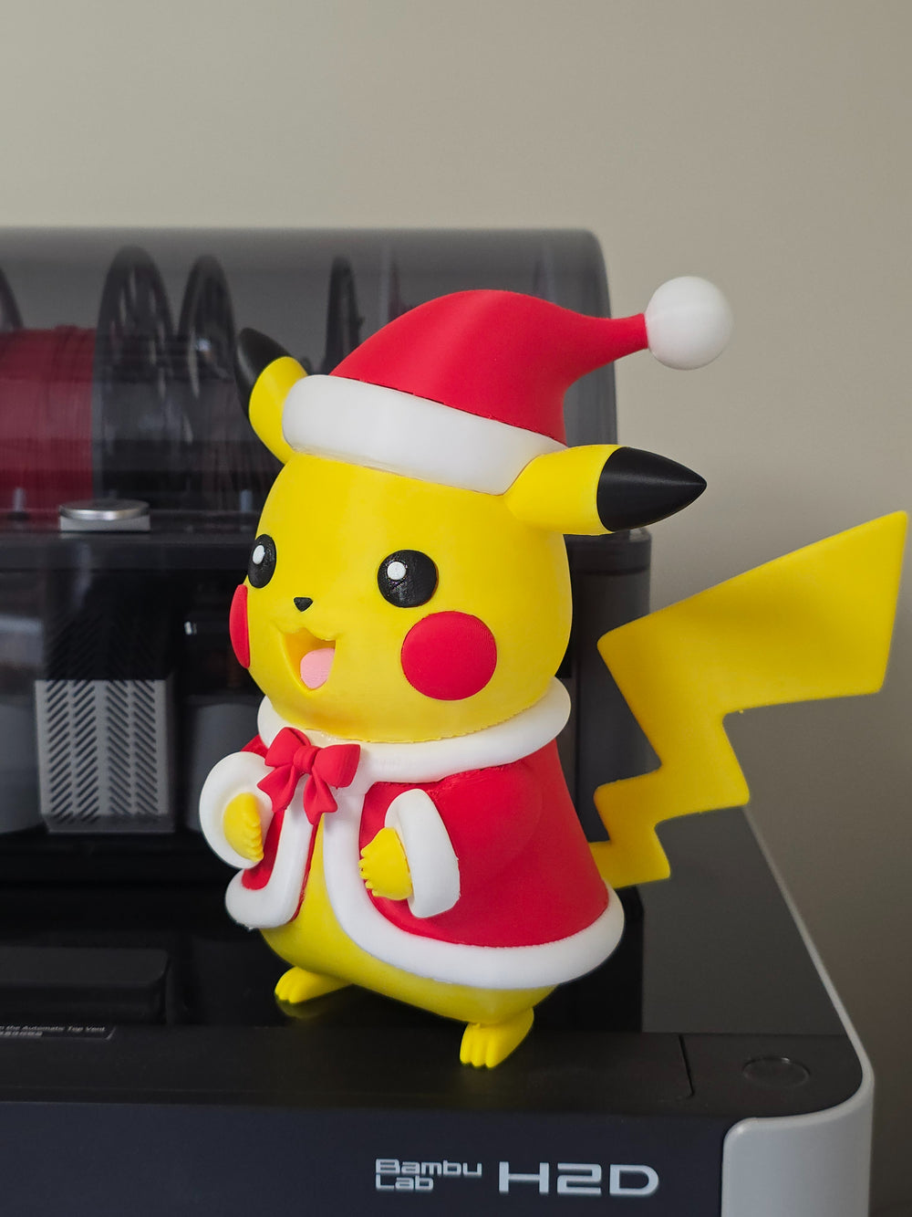 Holiday Pikachu Christmas Figure