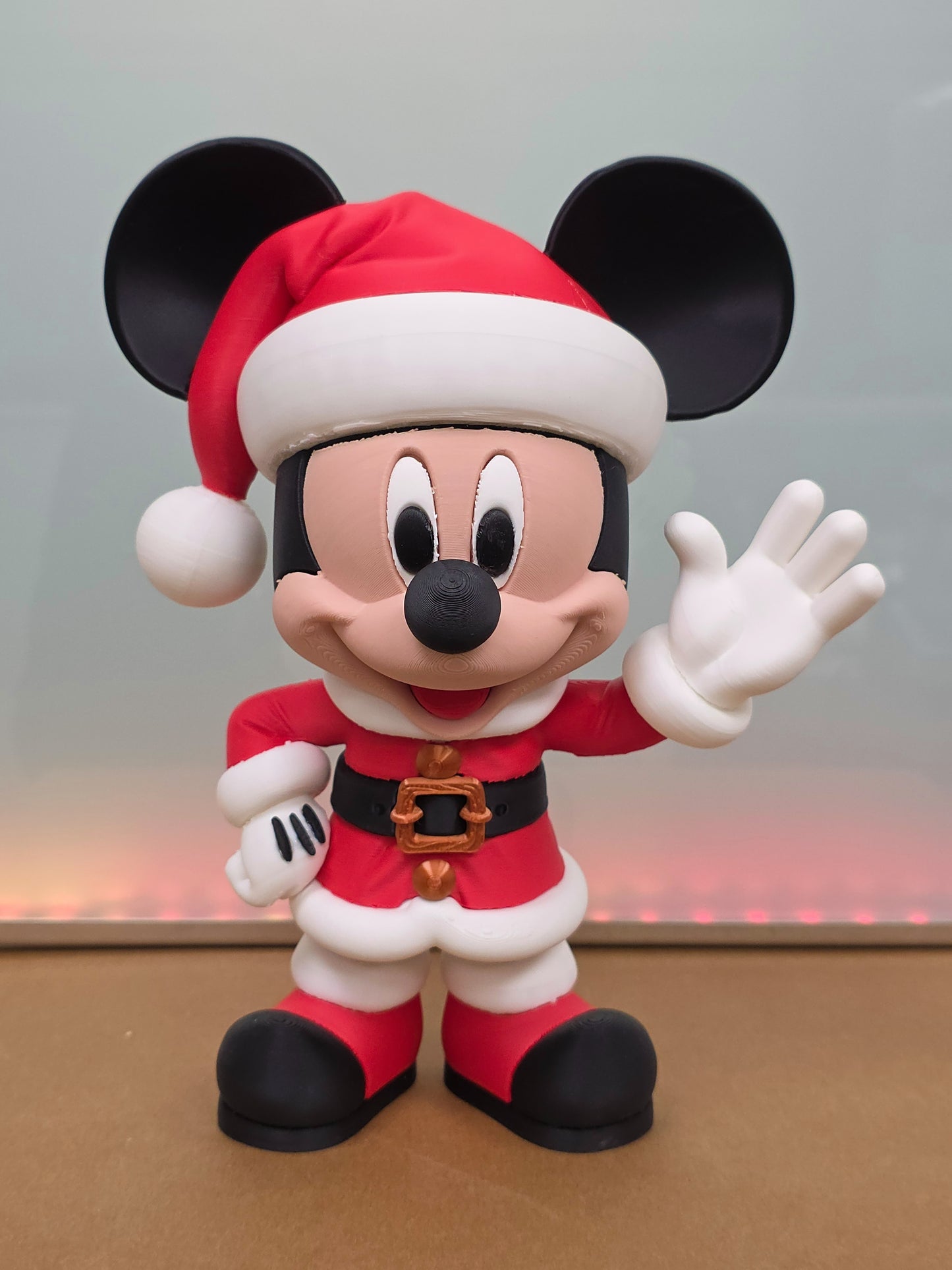 Mickey Mouse Santa Figure – Christmas Edition
