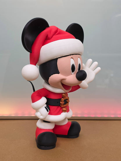 Mickey Mouse Santa Figure – Christmas Edition