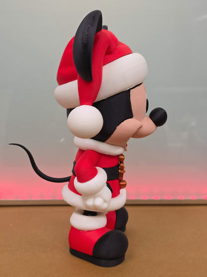 Mickey Mouse Santa Figure – Christmas Edition