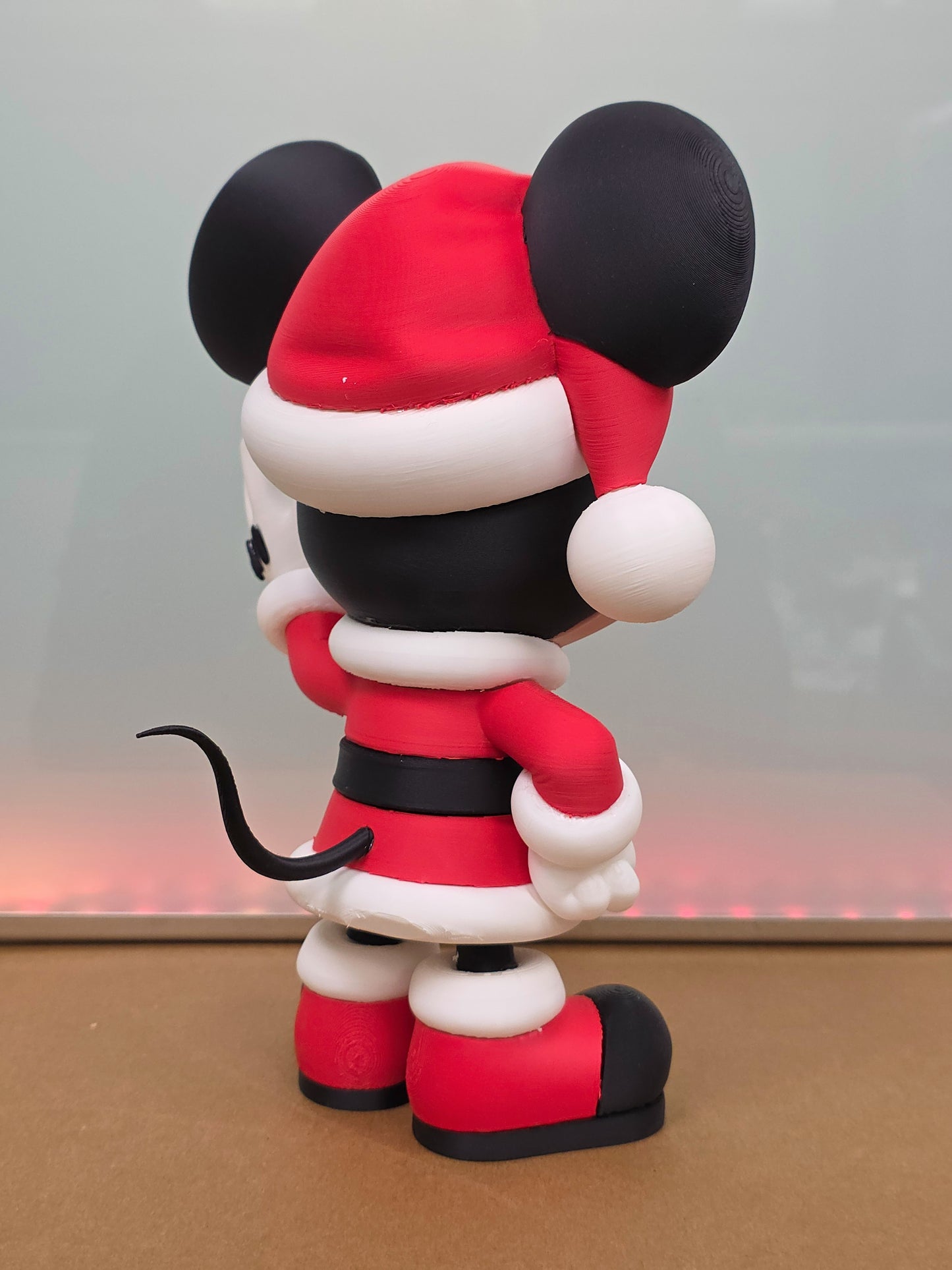 Mickey Mouse Santa Figure – Christmas Edition