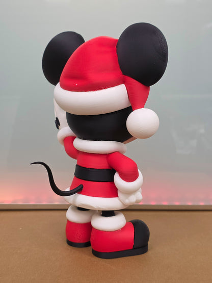 Mickey Mouse Santa Figure – Christmas Edition