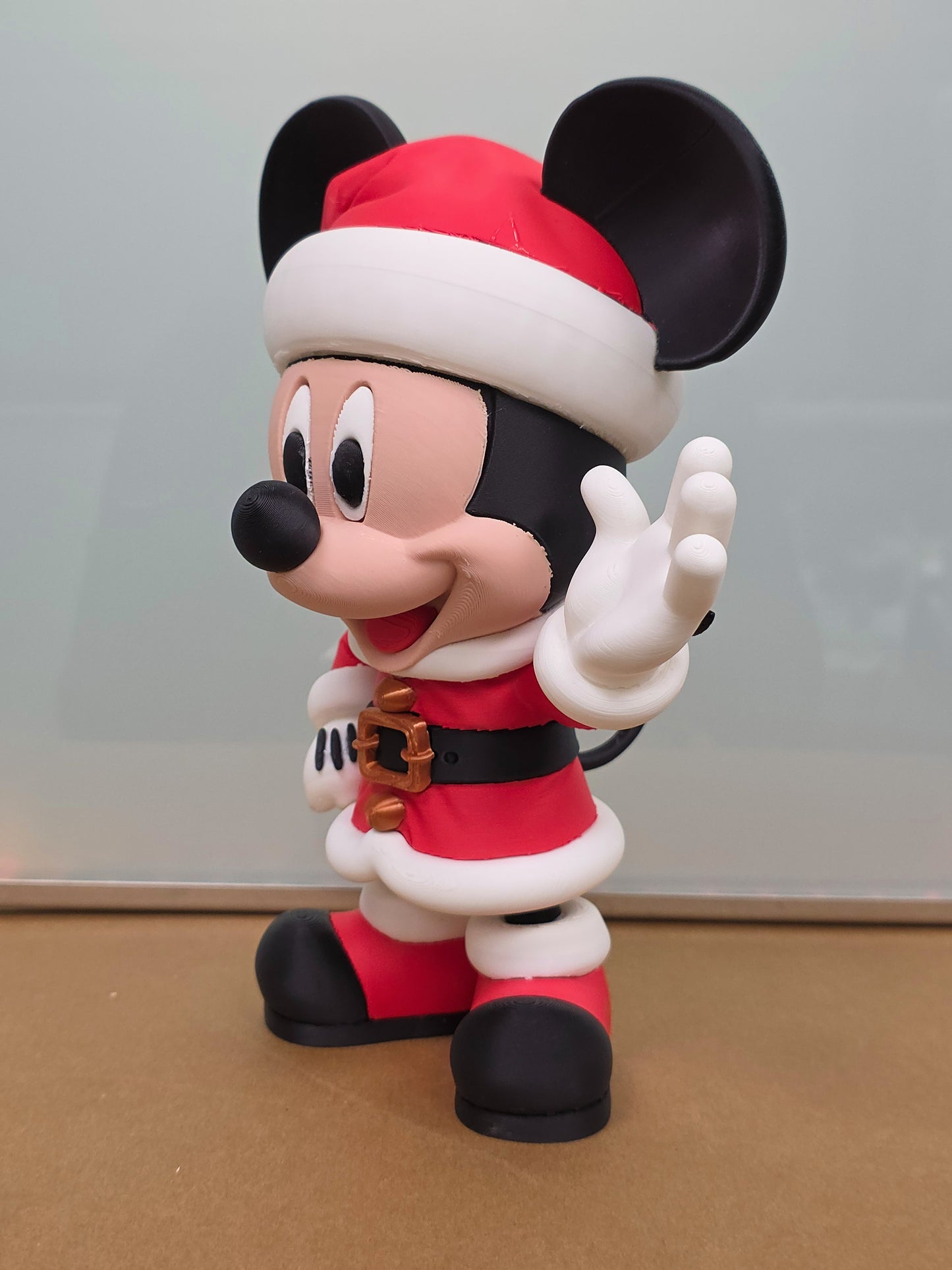 Mickey Mouse Santa Figure – Christmas Edition