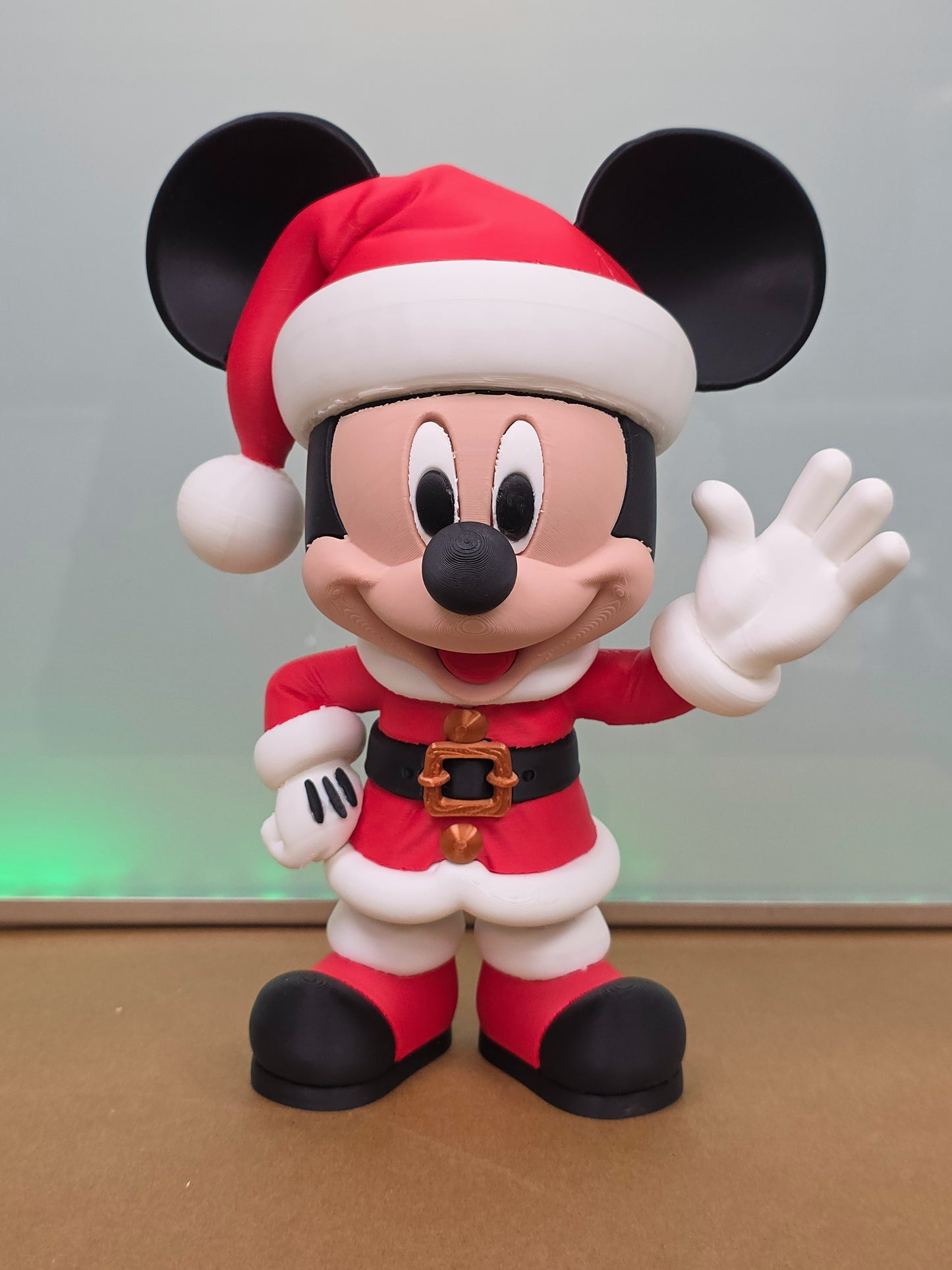 Mickey Mouse Santa Figure – Christmas Edition