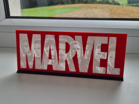 Marvel Display Sign (LED & Classic Options)