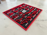 2026 Formula 1 Track Calendar (+ Stand)