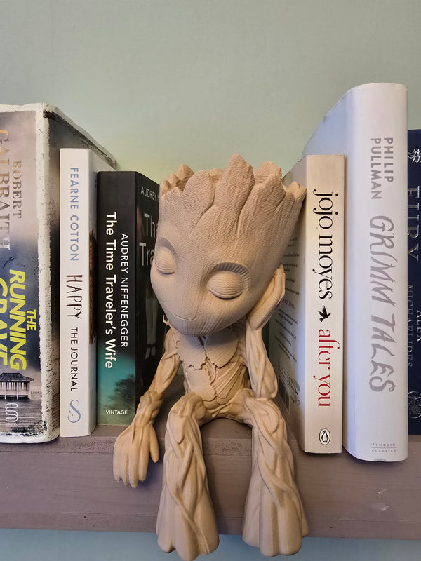 Baby Groot | Relaxed Sitting Groot Figure