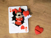 Minnie “Queen of Hearts” Card Figure