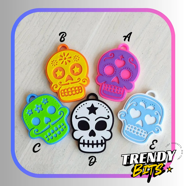 Sugar Skull Keychains