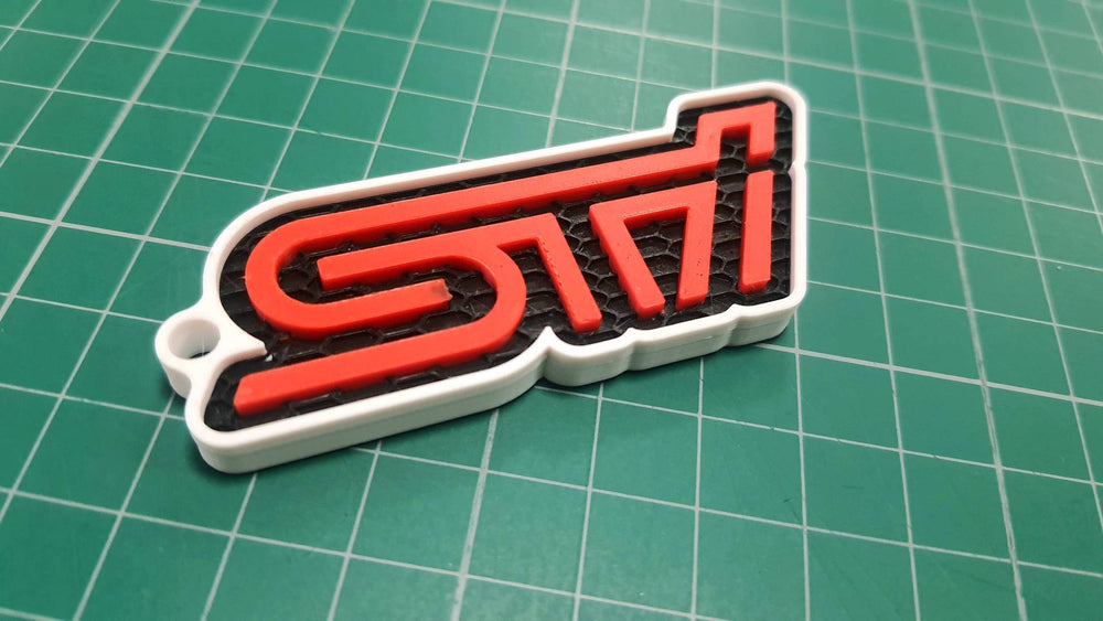 Subaru STI Keychain