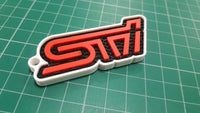 Subaru STI Keychain
