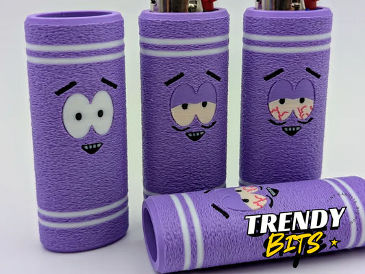 Bloodshot Towelie Bic Lighter Sleeve for AMS