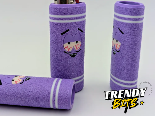 Bloodshot Towelie Bic Lighter Sleeve for AMS