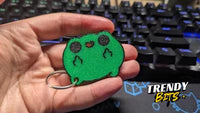 Cute Fuck you Frog Keychain