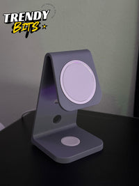 Minimalist Phone Stand for AirPods and MagSafe (USB-C)