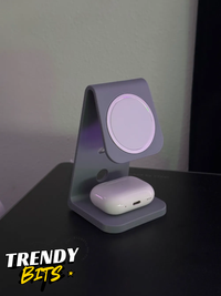 Minimalist Phone Stand for AirPods and MagSafe (USB-C)