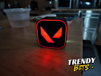 Riot Valorant Tea light Light Box