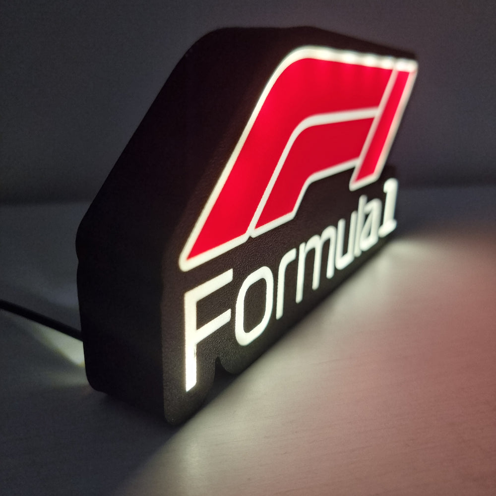 Formula 1 Logo Lamp