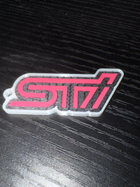 Subaru STI Keychain