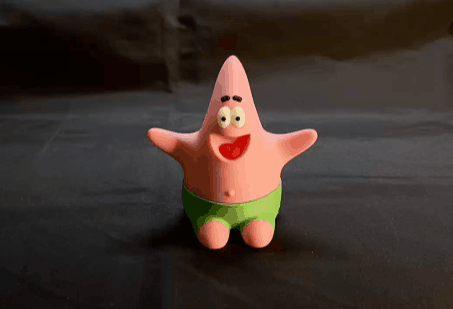 Patrick Star Spinning Fidget Toy