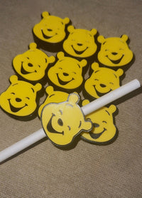 Winnie the Pooh Straw Buddy