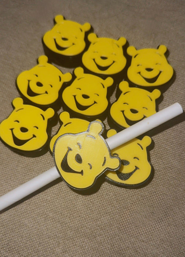 Winnie the Pooh Straw Buddy