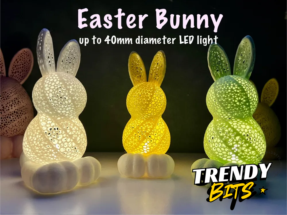 Bunny Lamp Whimsical Light