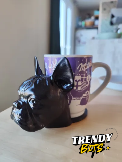 French Bulldog Head Coaster