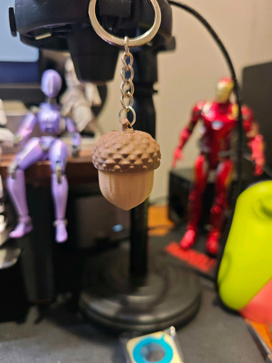 Acorn Fidget Keychain