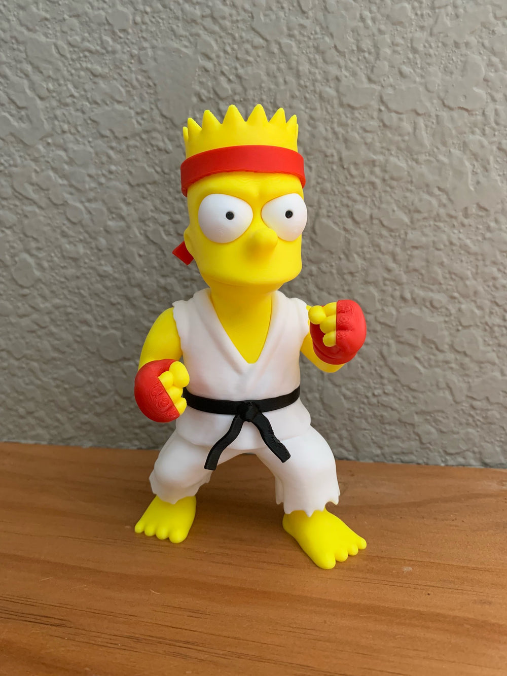 Bart Simpson Fighter Figure