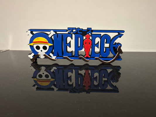 One Piece Logo Display Sign