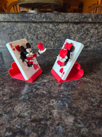 Mickey “King of Hearts” Card Figure
