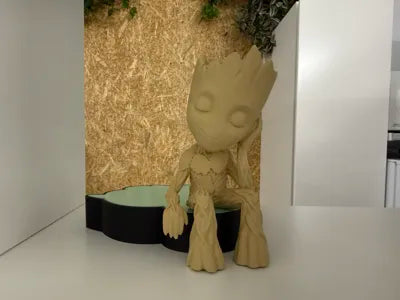 Baby Groot | Relaxed Sitting Groot Figure