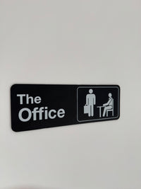 The Office Door Sign