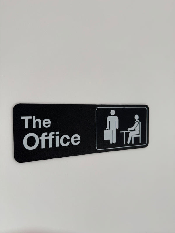 The Office Door Sign