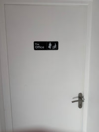 The Office Door Sign