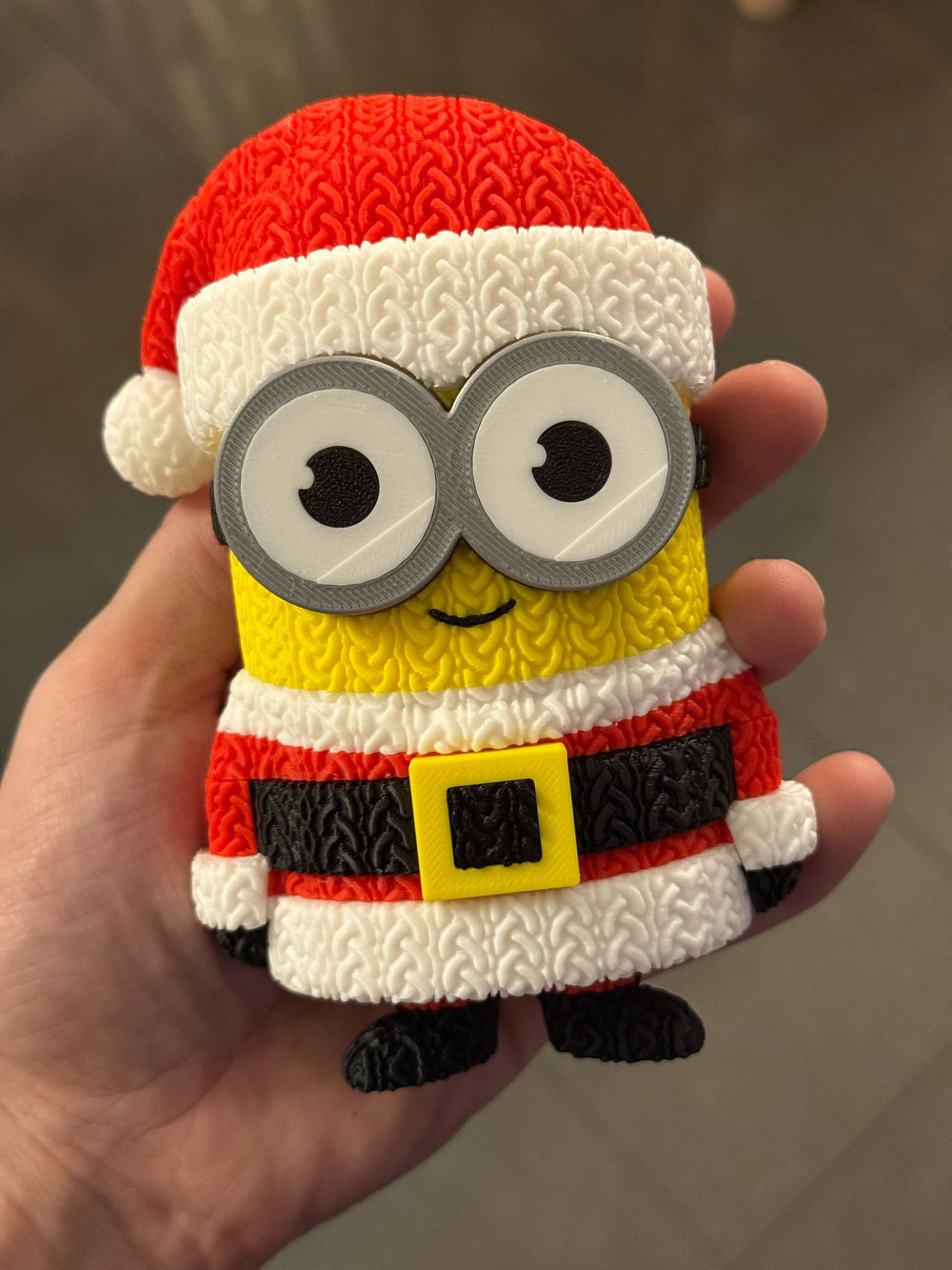 Christmas Minion Crochet-Style