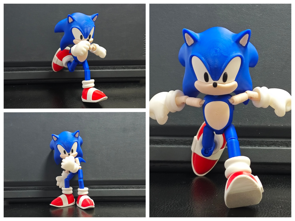 Articulated Sonic the Hedgehog Figure
