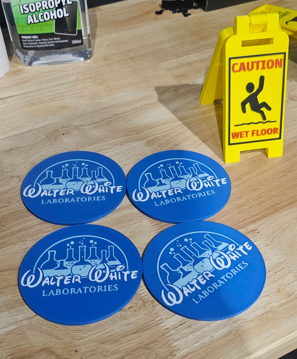 Walter White Laboratories Coaster