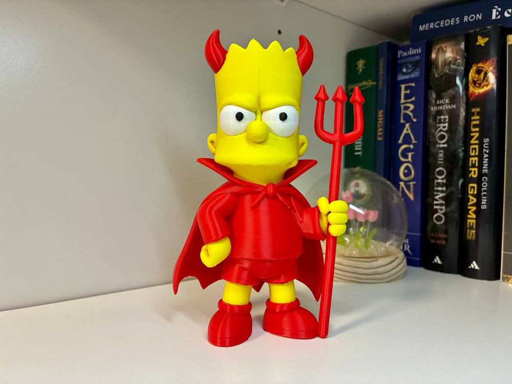 Devil Bart Simpson Figure
