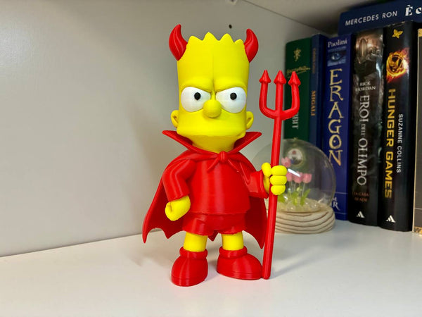Devil Bart Simpson Figure