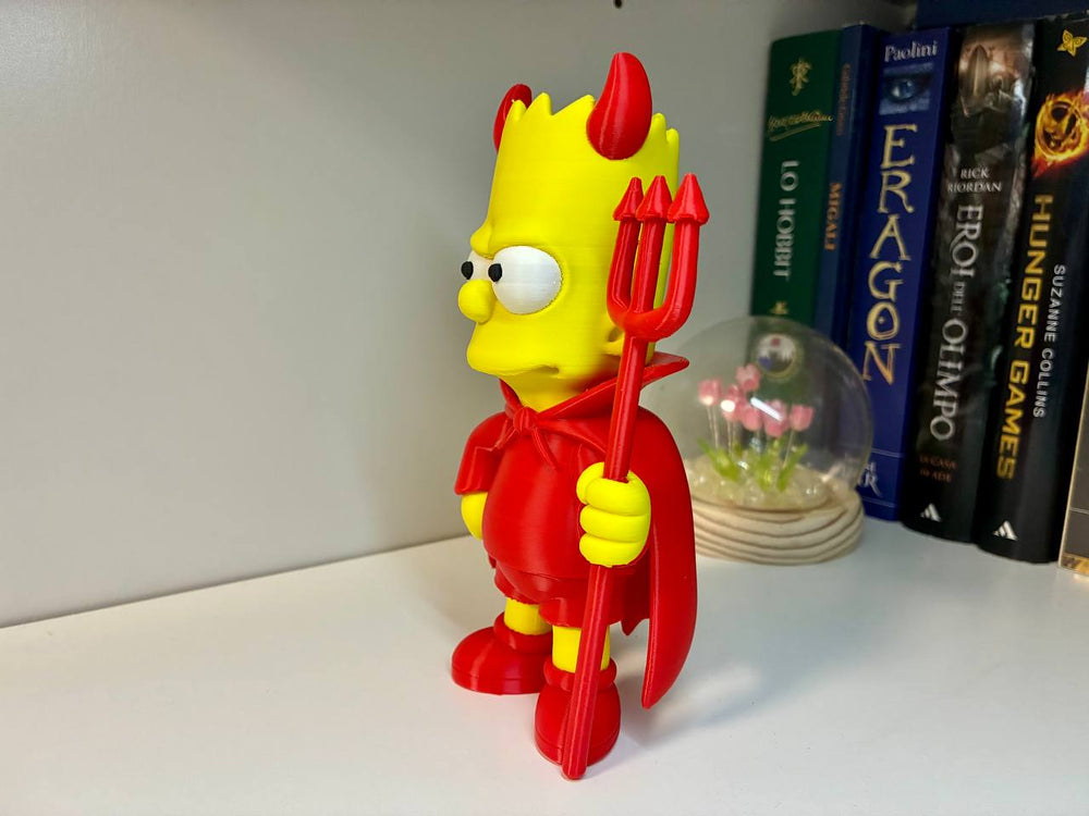 Devil Bart Simpson Figure